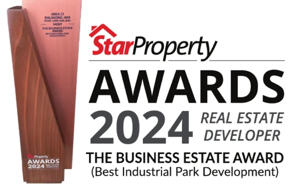 StarProperty Awards 2024, Real Estate Developer, The Business Estate Award (Best Industrial Park Development)